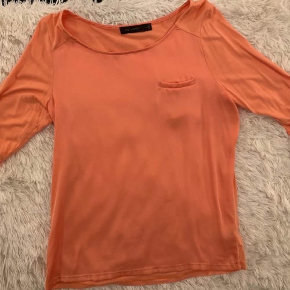 The Limited Top Orange